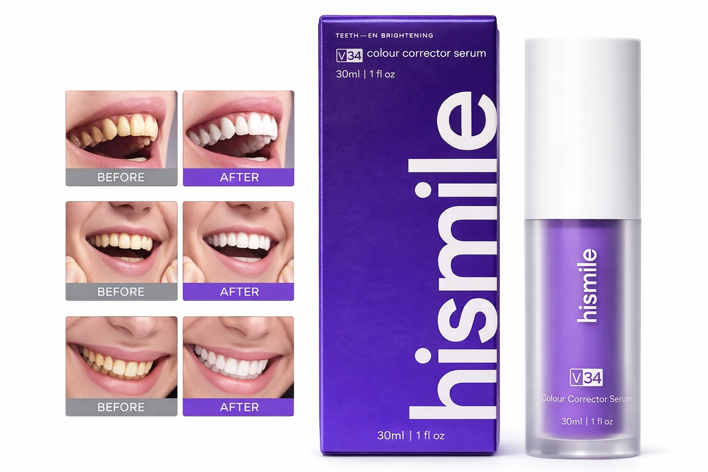 Hismile - Teeth Brightening Serum V34